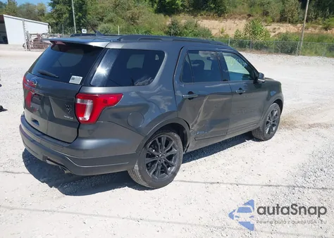 2018 Ford Explorer Xlt из США, поврежденный, VIN 1FM5K8D86JGC91882